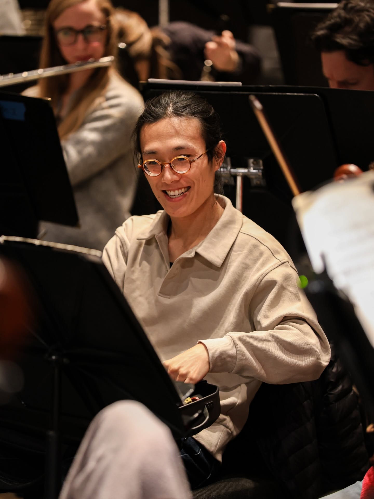 Portrait of Kai, violin teacher at Corda Violin Studio